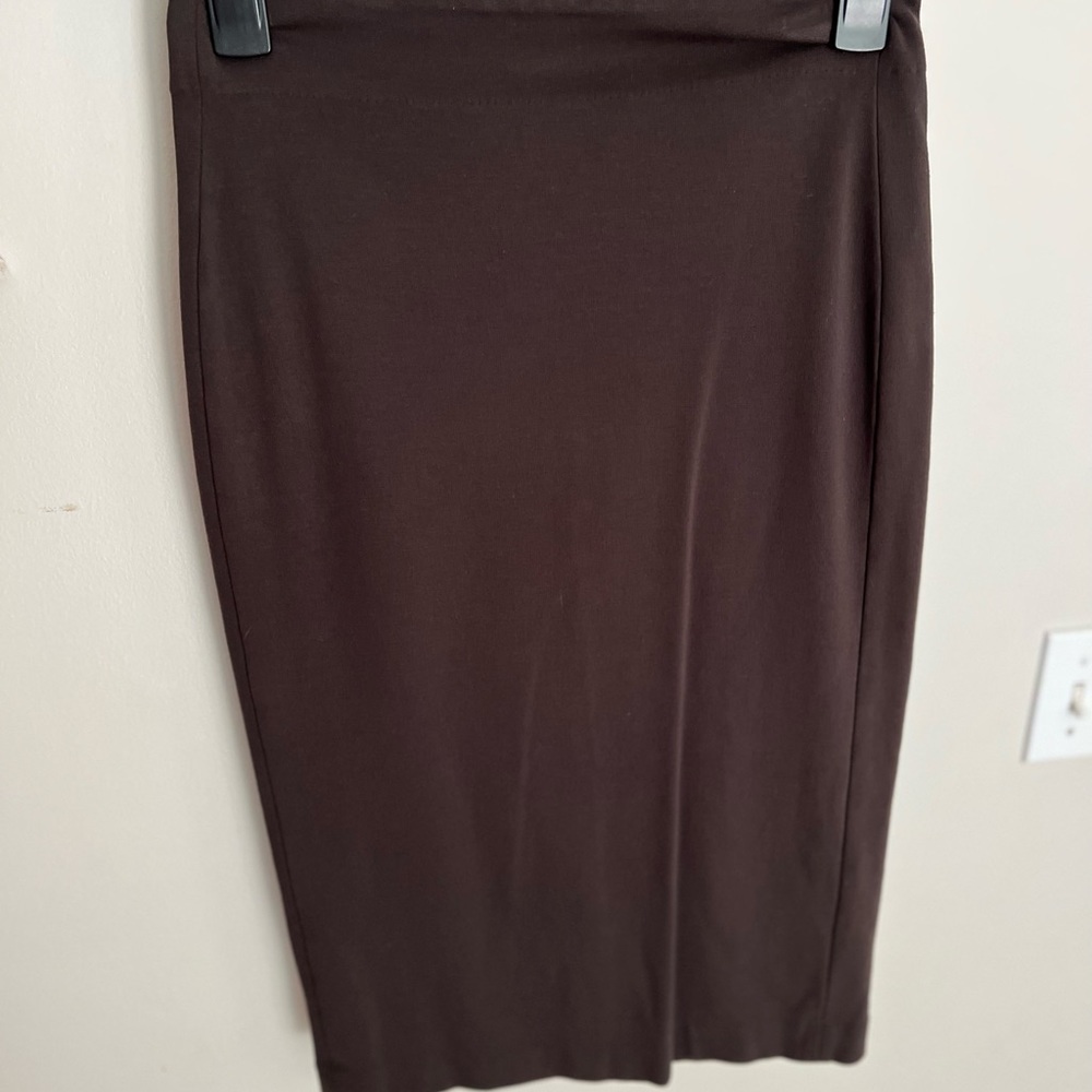 Vince Camuto Heather Taupe Pencil Skirt